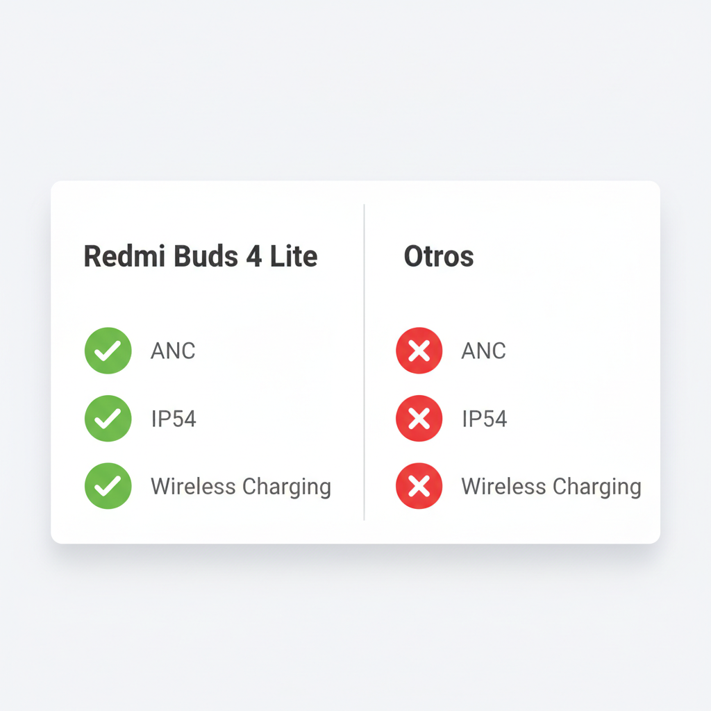 Audifonos Xiaomi Redmi Buds 4 Lite / Escucha lo que importa. Ignora el resto.
