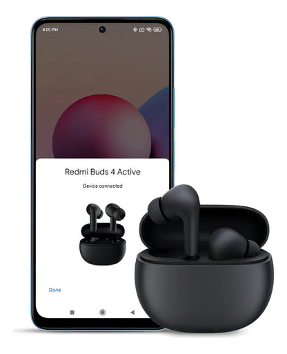 Audífonos Xiaomi Redmi Buds 4 Active | Bluetooth 5.3 · IPX4 · 28H de Batería