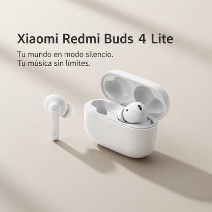Audifonos Xiaomi Redmi Buds 4 Lite / Escucha lo que importa. Ignora el resto.